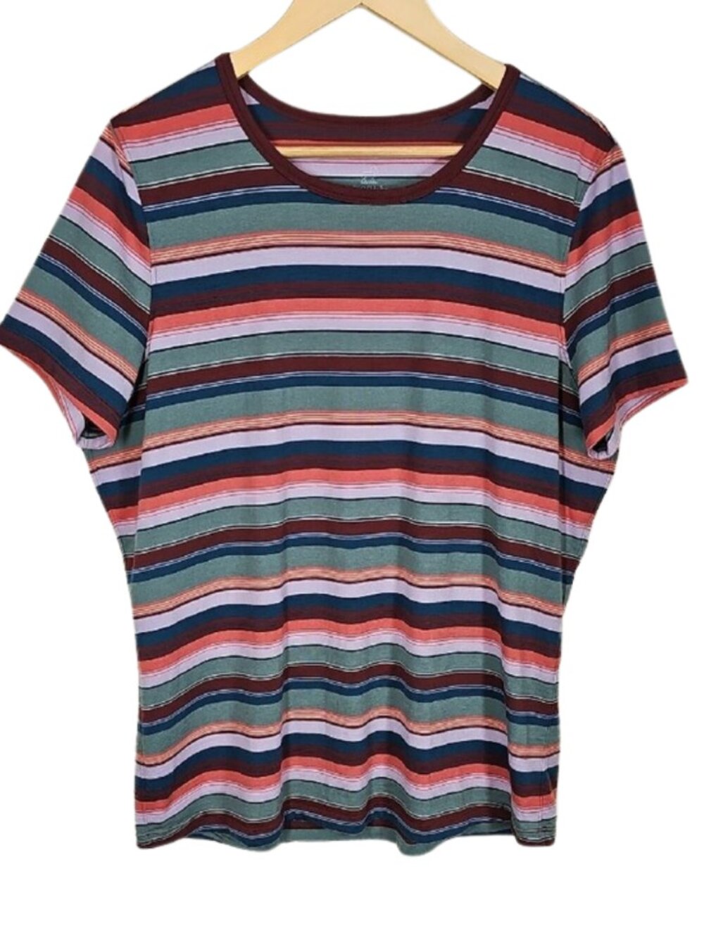 RARE Woolx Liza Merino Wool Crew Neck Tee Size XL Travel Outdoor Athleisure